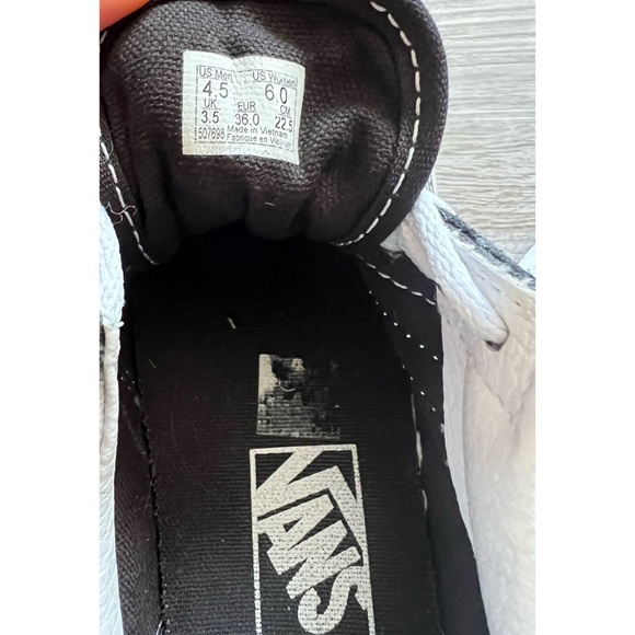 Vans : Old Skool green fire sneakers - Picture 7 of 8